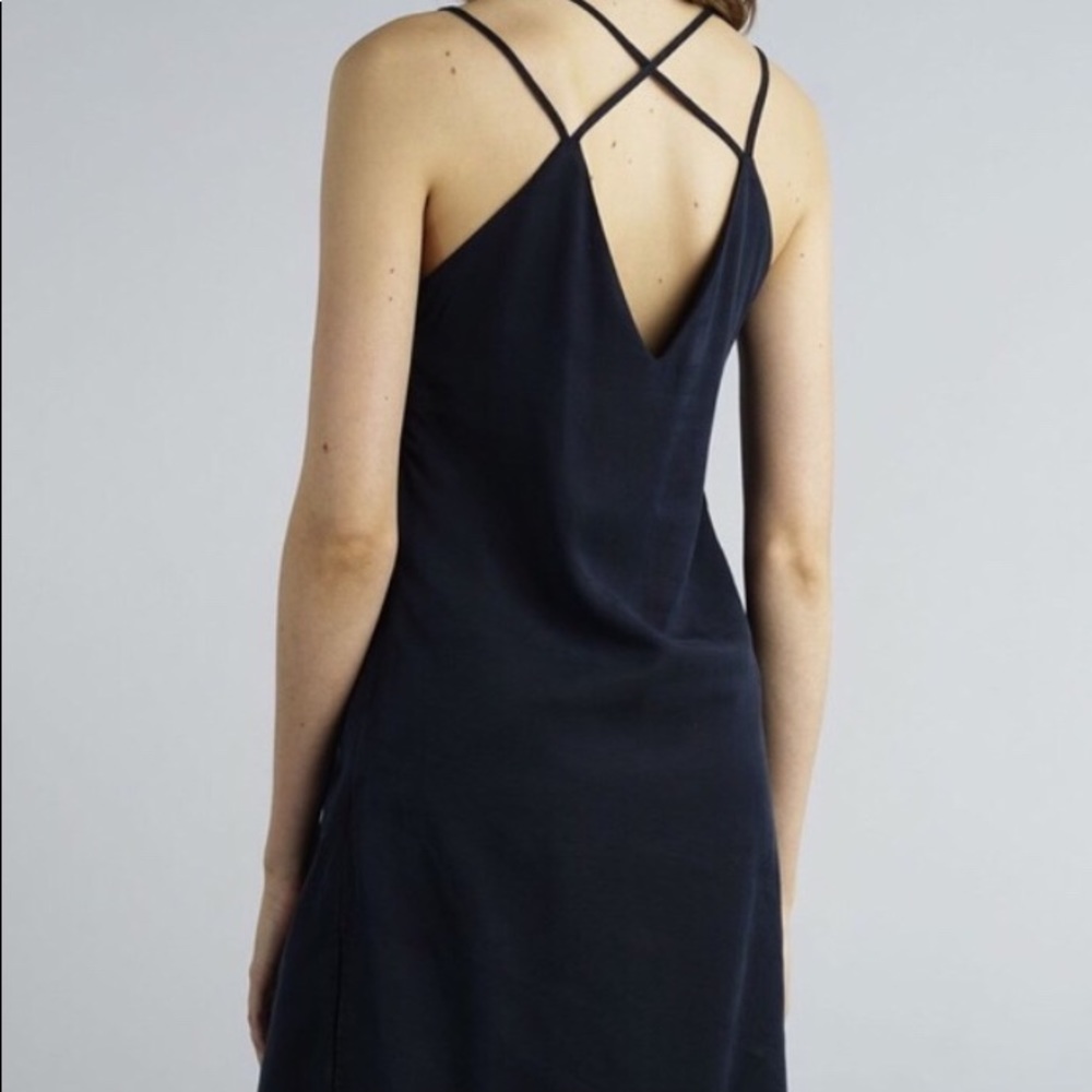 Thread & Supply Darcy Little Black Dress Mini Slip